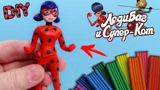 ЛЕДИ БАГ Лепим из пластилина | Miraculous Ladybug with clay