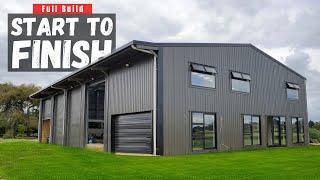 Shed House Transformation: How We Built A 432sqm Two Story Barndominium | WaikatoSheds.co.nz