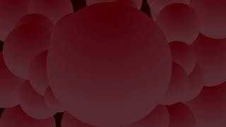 Красные объёмные шары  видеофон, футаж / background, futage red  three-dimensional balls