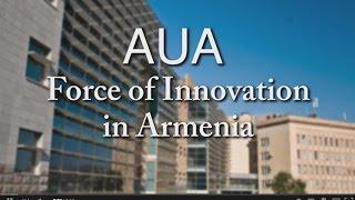 AUA: Force of Innovation in Armenia