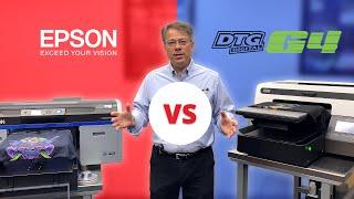 The DTG G4 vs. Epson SureColor F2100 | Comparing DTG Printers