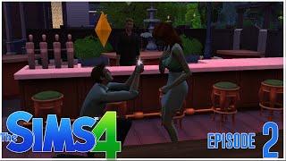 MARRIED?!?!?!?!?! IN A BAR?!?!?! | Sims 4 | Ep.2