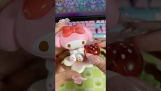 Strawberry My Melody Unboxing Sanrio blind box #asmr #tiktok #shorts #miniso #sanrio #kuromi #cute