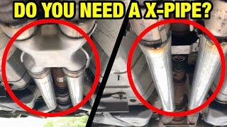 What Does a X-Pipe do to Exhaust Sound?