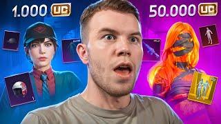 $50 000 UC - ВЫБИЛ МУМИЮ ПОДПИСЧИКУ НА ПРОКАЧКЕ АККАУНТА В ПАБГ МОБАЙЛ / PUBG MOBILE