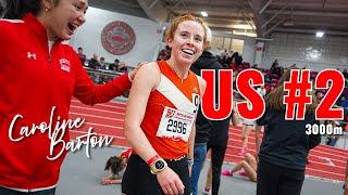 She ran US #2 in a college race!