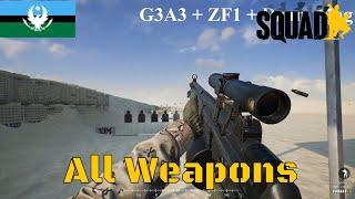 Squad Weapons Showcase | ALL MEA Middle Eastern Alliance  Weapons 2020