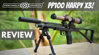 PP100 Harpy X3 | Review | 50 Yards Testing | preciholesports | Best Air pistol Ever made in India