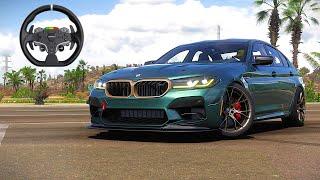 BMW M5 CS Drift Session | Forza Horizon 5 Gameplay | Moza DD R5 ES