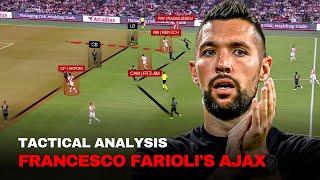 How Francesco Farioli is transforming Ajax's Tactics