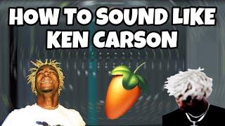 How to Sound like Ken Carson on FL Studio(FREE PRESET)