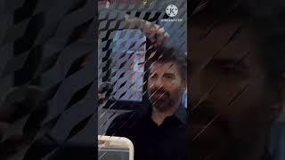 esaret Turkish Tv Series Actress Mahassine Merabet Cenk Torun the sets