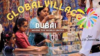 Global Village Dubai 2024 Walking Tour | Dubai Shopping Festival | Jini Life Journal