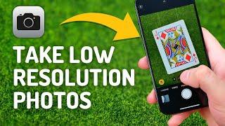 How to Take Low Resolution Photos With iPhone 15 Prohow to take low resolution photos with iphone