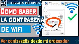 Como Saber Contraseña De Wifi Desde Mi Ordenador