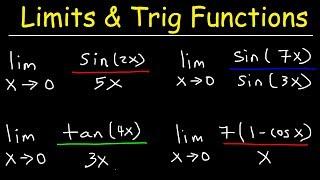 Limits of Trigonometric Functions