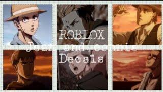 ~|| ROBLOX || JEAN AND CONNIE (AOT) Decal codes Bloxburg, royale high, f3x/btools || ~