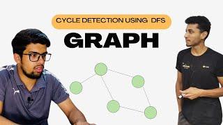 16 Cycle detection In Directed graph Using DFS | Graph