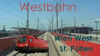 Führerstandsmitfahrt RAILJET - Westbahn Wien - St. Pölten mit 230km/h - High Speed Train Cab Ride