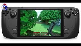 This is how Minecraft RTX would look on a Steam Deck