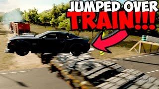Forza Horizon 3 - Camaro Z28 VS Freight Train