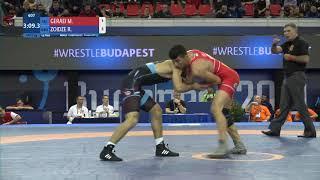 1/4 GR - 72 kg: M. GERAEI (IRI) v. R. ZOIDZE (GEO)