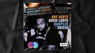 FREE Pop Smoke Drums / Loop Kit 2020 "Drill Nation" (Drill Drum Kit / UK Drill)  Free Download!