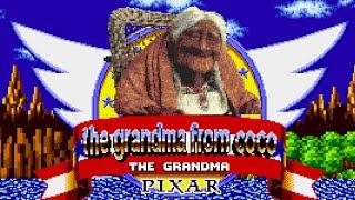 Sonic Rom Hack - The Grandma from Coco in Sonic 1