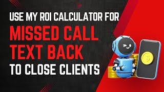 Use My ROI Calculator Hack to Close Your First Client (MCTB)