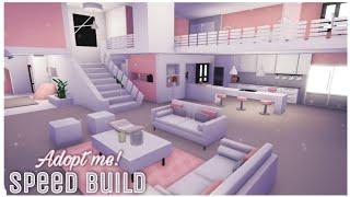 Aesthetic Pink Tree House Speed Build  Roblox Adopt Me!