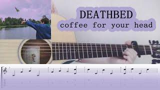 POWFU - DEATHBED (coffee for your head) ft. BEABADOOBEE | Fingerstyle Guitar Cover (FREE TABS)