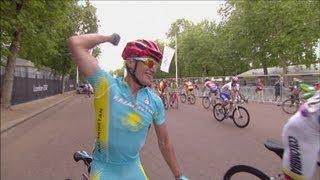 Vinokurov wins Men's Road Race Gold - London 2012 Olympics