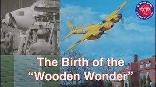 Birth of the "Wooden Wonder": Salisbury Hall - the home of the de Havilland Aircraft Museum