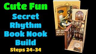 Cute Fun Secret Rhythm Book Nook Build-Steps 24-34