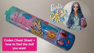 Barbie Color Reveal Mermaids (Deep Sea) – Review, Rebody & Restyle… plus codes cheat sheet^^