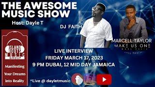 LIVE INTERVIEW WITH DJ FAITH & MARCELL TAYLOR FROM ISLAND ROOTS MUSIC GROUP