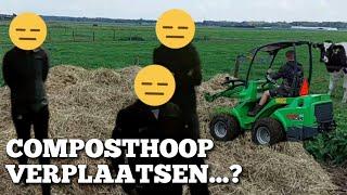 Milieucontrole deel 3 | COMPOSTHOOP VERPLAATSEN...? | Boer Gerrit vlogt