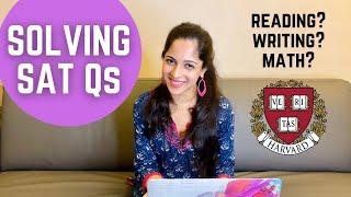 Solving SAT Questions! | Tips from a Harvard grad