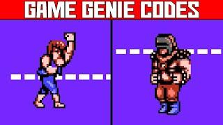 (NES Double Dragon II: The Revenge) One Hit Kill & Hit Anywhere - Game Genie Codes