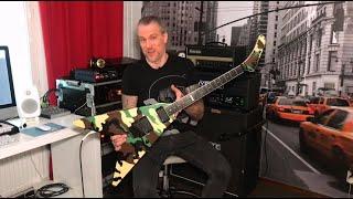 My ESP Japan Custom Shop Camo V aka "Tomppa"