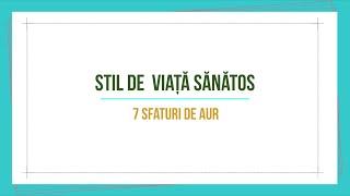 Stil de viață sănătos: 7 sfaturi pentru o viață sănătoasă