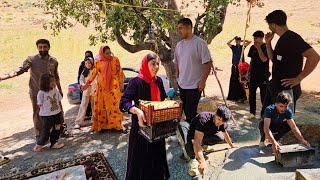 Eid al-Adha Celebration: Masoud's Family Visits Amir's Farm&Milad Builds a Wood Stove for His Mother