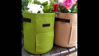 Plant Flower with Sunshine Garden Grow Bags at home