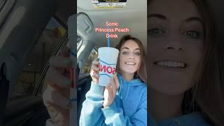 Sonic Princess Peach Drink #sonic #sonicorder #sonicdrivein #sonicdrinks #princesspeach