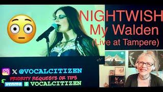 NIGHTWISH - My Walden (Live at Tampere) reaction