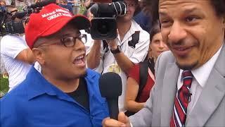 Eric Andre Crashes Alex Jones Rally