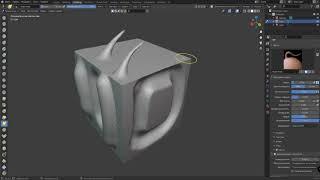 Скульптинг в blender 3d, первые шаги