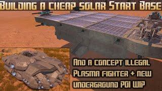 Empyrion Galactic Survival - Building a cheap solar starter base