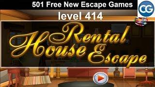 [Walkthrough] 501 Free New Escape Games level 414 - Rental house escape - Complete Game