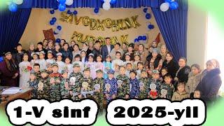 Savodxonlik bayrami 1-V sinf 29-son maktab 2025-yil      #alifbo #megamedia #live